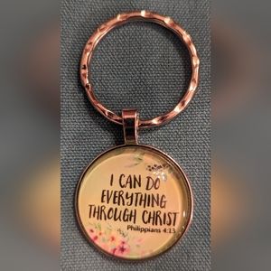 Philippians 4:13 Keychain